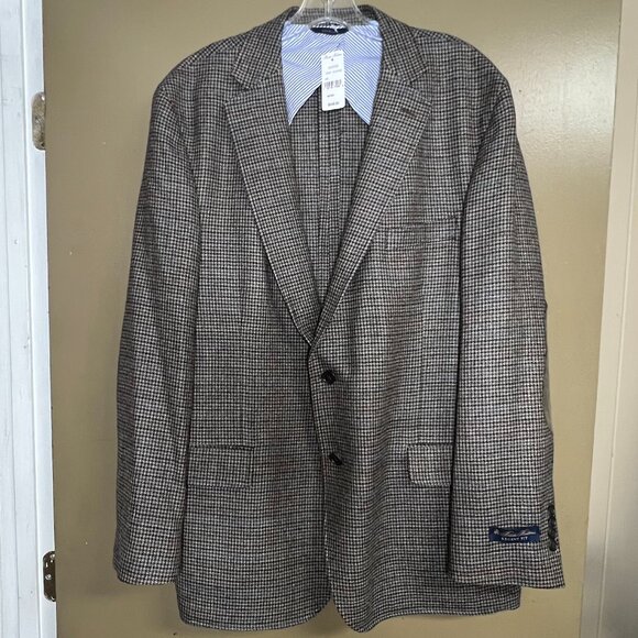 Brooks Brothers Regent Fit Wool Sports Coat Blazer - Size: 48 R
